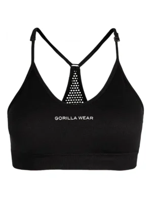 QUINCY Bešavni Sportski Top - Crni - Majice i Topovi