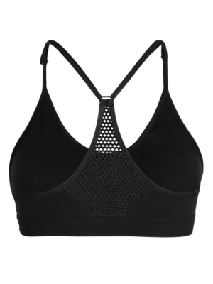 QUINCY Bešavni Sportski Top - Crni - Majice i Topovi