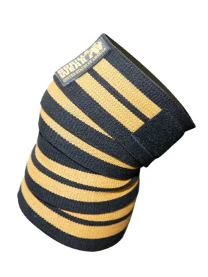 STEZNICI za Koljena 200cm - Crno/Zlatni - AKCIJA