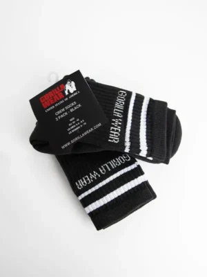 CREW Čarape 2 Para - Crne - Čarape