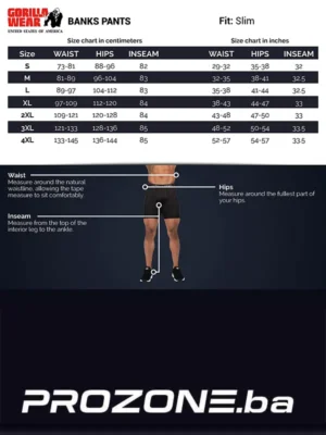 BANKS Trenerka Donji Dio - Crno/Žuta - Donji Dio Trenerke