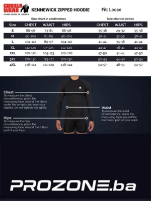KENNEWICK Trenerka Gornji Dio - Siva - Gornji Dio Trenerke i Dukserice