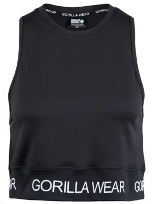 COLBY Kratka Majica bez Rukava - Crna - Majice i Topovi