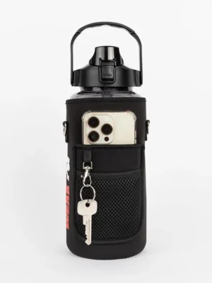 BOCA za Vodu sa Navlakom 2000ml - Crna - Šejkeri i Boce