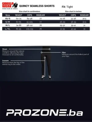 QUINCY Tajice i Top Set - Crni - Trenerke i Setovi
