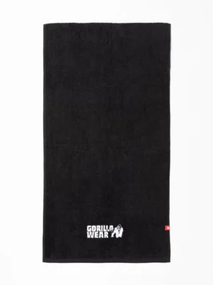 FUNKCIONALNI Peškir za Teretanu sa Džepom - Crni - Ostali Dodaci