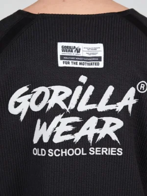 AUGUSTINE Old School Trening Top - Crni - Majice Kratki Rukav