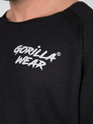 AUGUSTINE Old School Trening Top - Crni - Majice Kratki Rukav