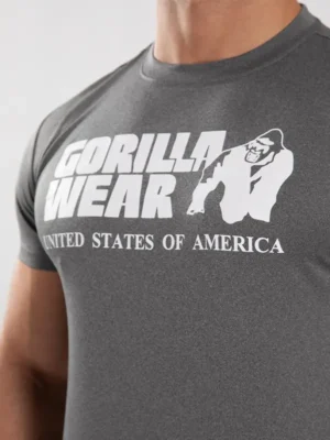 CLASSIC Majica za Trening - Siva - Majice Kratki Rukav