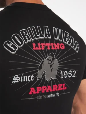 OREGON Majica - Crna - Majice Kratki Rukav