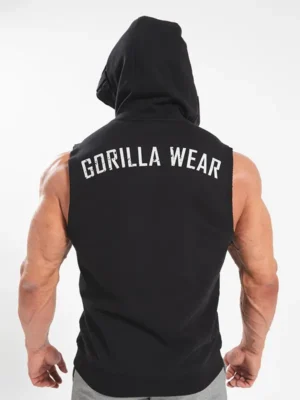 MARSHALL Dukserica bez Rukava - Crna - Majice Bez Rukava