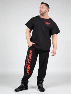 AUGUSTINE Old School Donji Dio - Crno/Crveni - Donji Dio Trenerke