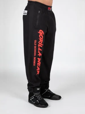 AUGUSTINE Old School Donji Dio - Crno/Crveni - Donji Dio Trenerke