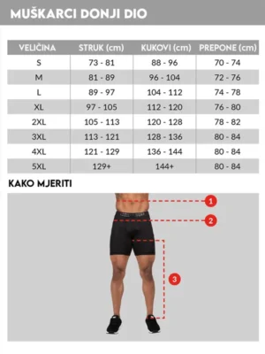 SULLIVAN Trenerka Donji Dio - Crna - Donji Dio Trenerke