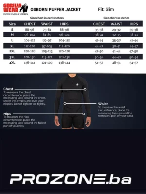 Osborn Puffer Jakna - Crna - Jakne i Prsluci