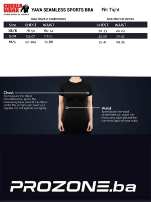 YAVA Bešavni Sportski Top - Crni - Majice i Topovi