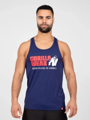 CLASSIC Trening Tank Top - Tamnoplavi - Majice Bez Rukava