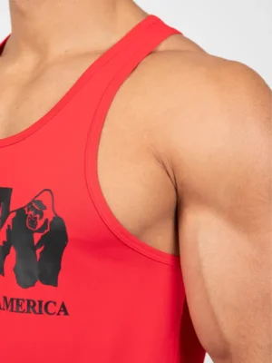 CLASSIC Trening Tank Top - Crveni - Majice Bez Rukava