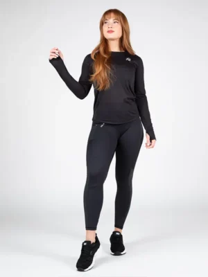 RALEIGH Majica Dugi Rukav - Crna - Dukserice i Trenerke Gornji Dio