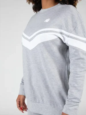 HAILEY Oversized Majica - Siva - Dukserice i Trenerke Gornji Dio