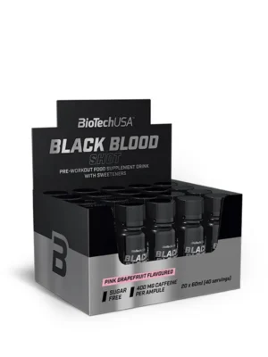 Black Blood Shot - 60ml x20 - Pre Workout