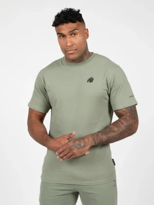 LEON Majica - Zelena - Majice Kratki Rukav