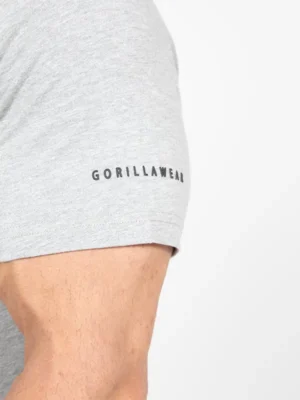 LEON Majica - Siva - Majice Kratki Rukav