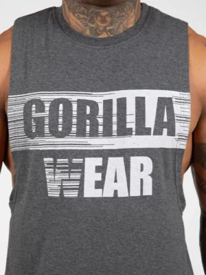 LOPEZ Majica bez Rukava - Siva - Majice Bez Rukava