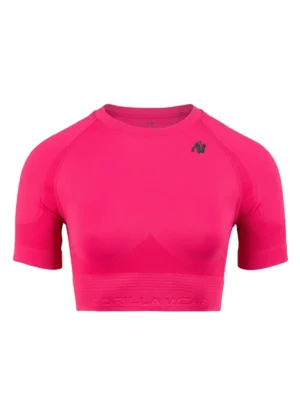 WHITNEY Bešavna Kratka Majica - Pink - Majice i Topovi