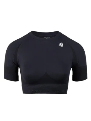 WHITNEY Bešavna Kratka Majica - Crna - Majice i Topovi