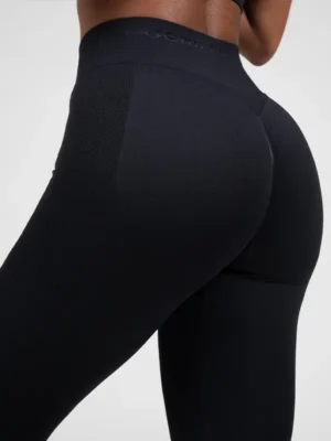 WHITNEY Bešavne Tajice - Crne - Tajice i Trenerke Donji Dio