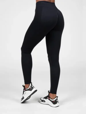 WHITNEY Bešavne Tajice - Crne - Tajice i Trenerke Donji Dio