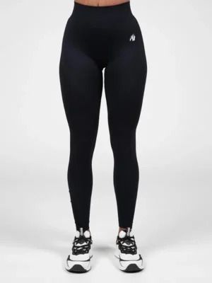 WHITNEY Bešavne Tajice - Crne - Tajice i Trenerke Donji Dio