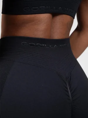 WHITNEY Bešavni Šorc - Crni - Šorcevi