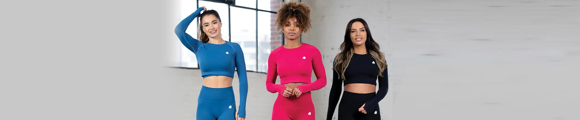 banner sportska odjeća za zene ux
