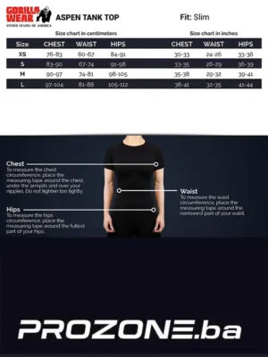 ASPEN Majica bez Rukava - Siva - Majice i Topovi