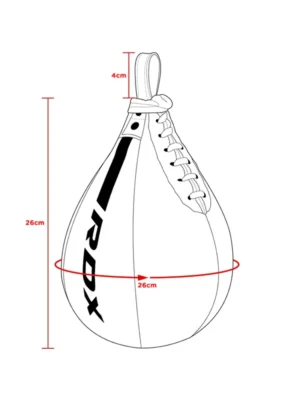 RDX F6 Brza Kruška + Čelični Nosač - Crna - Vreće i Fokuseri