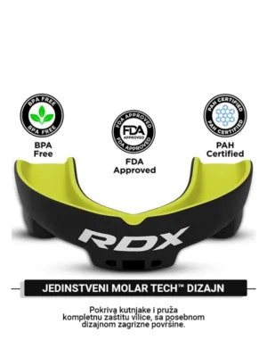 RDX Štitnik za Zube - Zeleni - Zaštitna Oprema