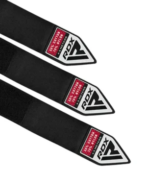 RDX Profesionalne Bandaže za Boks 450cm Set x3 - Crne - Zaštitna Oprema