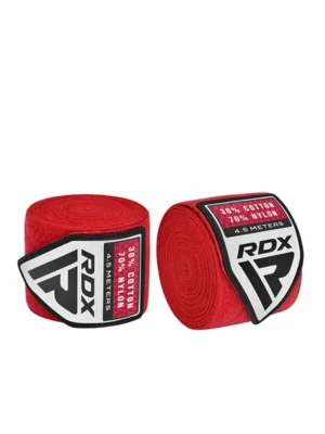 RDX Profesionalne Bandaže za Boks 450cm Set x3 - Crne, Crvene i Plave - Zaštitna Oprema