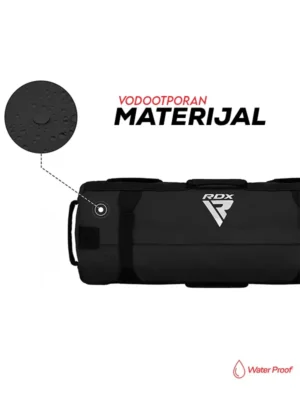 RDX Fitness Vreća sa Pijeskom 2-11KG - Crna - Fitness Oprema