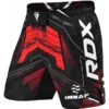 RDX MMA Šorc IMMAF Approved - Crveni - Borilačka Odjeća