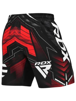 RDX MMA Šorc IMMAF Approved - Crveni - Borilačka Odjeća