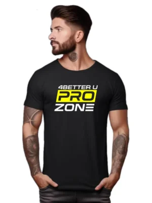 PROZONE 4BETTER U Majica Za Trening - Crna - Majice Kratki Rukav