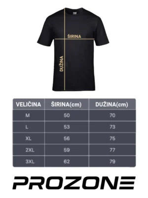 PROZONE 4BETTER U Majica Za Trening - Crna - Majice Kratki Rukav