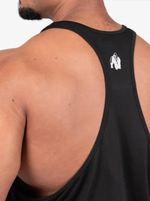 CASPER Stringer Majica - Crno/Zelena - Majice Bez Rukava