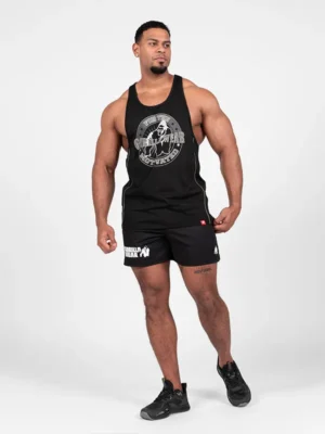 CASPER Stringer Majica - Crno/Zelena - Majice Bez Rukava