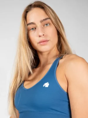 HILTON Bešavni Sportski Top - Plavi - Majice i Topovi