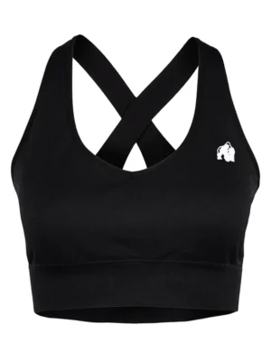 HILTON Bešavni Sportski Top - Crni - Majice i Topovi