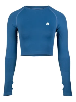 HILTON Bešavna Majica Dugi Rukav - Plava - Majice i Topovi